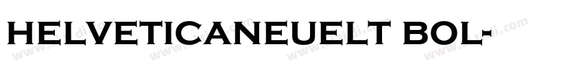 helveticaneuelt bol字体转换